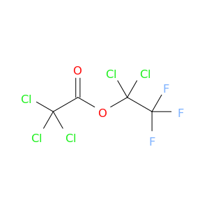 Acetic acid, trichloro-, 1,1-dichloro-2,2,2-trifluoroethyl ester