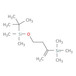 Silane, (1,1-dimethylethyl)dimethyl[[3-(trimethylstannyl)-3-butenyl]oxy]-