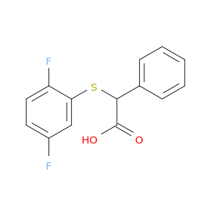 2-[(2,5-Difluorophenyl)sulfanyl]-2-phenylacetic Acid