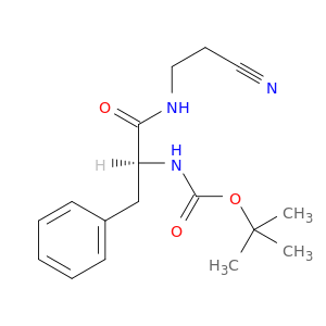 (S)-tert-butyl 1-(2-cyanoethylamino)-1-oxo-3-phenylpropan-2-ylcarbamate