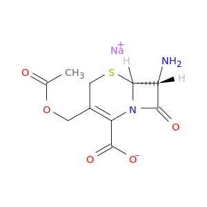 5-THIA-1-氮杂双环[4.2.0]OCT-2-ENE-2-羧酸,3-[(乙酰氧基)甲基]-7-氨基-8-氧代-,钠盐,(6r-Trans)-