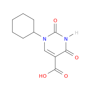 5-Pyrimidinecarboxylicacid, 1-cyclohexyl-1,2,3,4-tetrahydro-2,4-dioxo-