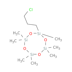 Cyclotetrasiloxane, (3-chloropropyl)heptamethyl-