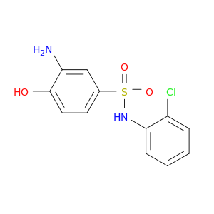 3-Amino-n-(2-chloro-phenyl)-4-hydroxy-benzenesulfonamide