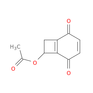 Bicyclo[4.2.0]octa-1(6),3-diene-2,5-dione, 7-(acetyloxy)-