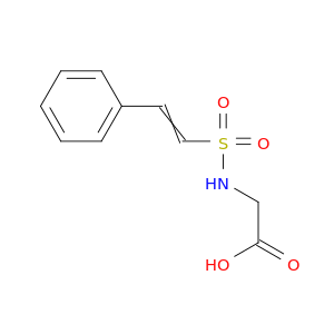 2-(2-Phenylethenesulfonamido)acetic Acid