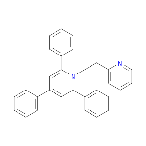 Pyridine, 1,2-dihydro-2,4,6-triphenyl-1-(2-pyridinylmethyl)-