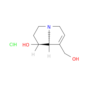 1H-吡咯嗪-7-甲醇,2,3,5,7a-四氢-1-羟基-,盐酸盐(1：1),(1R,7AR)-