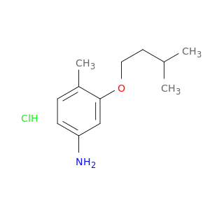 4-甲基-3-(3-甲基丁氧基)苯胺盐酸