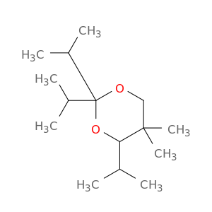 1,3-Dioxane, 5,5-dimethyl-2,2,4-tris(1-methylethyl)-