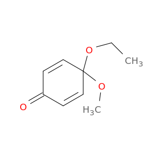 2,5-Cyclohexadien-1-one, 4-ethoxy-4-methoxy-