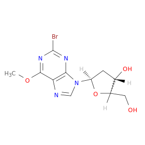 Inosine, 2-bromo-2'-deoxy-6-O-methyl-