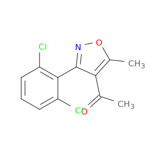 1-[3-(2,6-DICHLORO-PHENYL)-5-METHYL-ISOXAZOL-4-YL]-ETHANONE