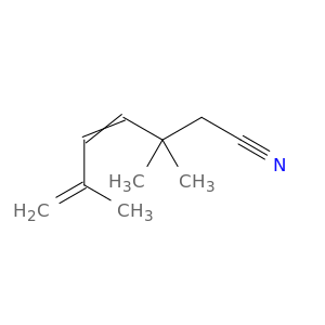 4,6-Heptadienenitrile, 3,3,6-trimethyl-