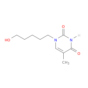 2,4(1H,3H)-Pyrimidinedione,1-(5-hydroxypentyl)-5-methyl-