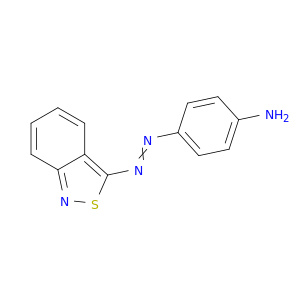 Benzenamine, 4-(2,1-benzisothiazol-3-ylazo)-
