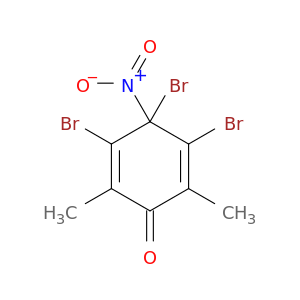 2,5-Cyclohexadien-1-one, 3,4,5-tribromo-2,6-dimethyl-4-nitro-