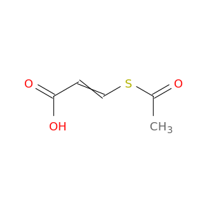 2-Propenoic acid, 3-(acetylthio)-