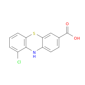 10H-Phenothiazine-3-carboxylic acid, 9-chloro-