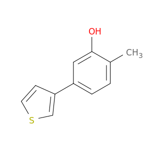 2-Methyl-5-(thiophen-3-yl)phenol