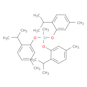 Silane, methyltris[5-methyl-2-(1-methylethyl)phenoxy]-