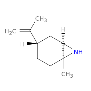 7-AZABICYCLO[4.1.0]HEPTANE, 1-METHYL-4-(1-METHYLETHENYL)-, (1S,4S,6R)-