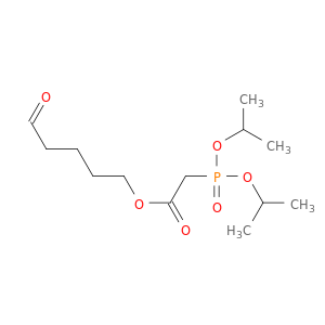Acetic acid, [bis(1-methylethoxy)phosphinyl]-, 5-oxopentyl ester