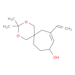 2,4-Dioxaspiro[5.6]dodec-10-en-9-ol, 11-ethenyl-3,3-dimethyl-