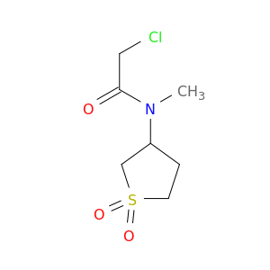 2-Chloro-N-(1,1-dioxidotetrahydrothiophen-3-yl)-N-methylacetamide