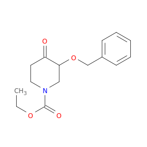 乙基4-氧代-3-(苯基甲氧基)-1-哌啶羧酸甲酯