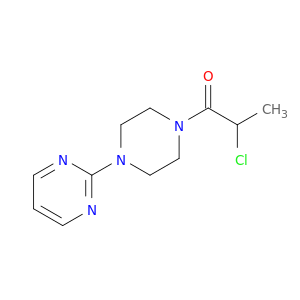2-Chloro-1-[4-(pyrimidin-2-yl)piperazin-1-yl]propan-1-one