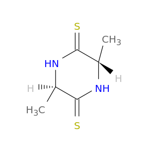 2,5-Piperazinedithione,3,6-dimethyl-, trans- (9CI)