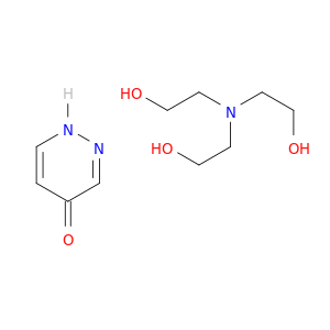 4(1H)-Pyridazinone, compd. with 2,2',2''-nitrilotris[ethanol] (1:1)