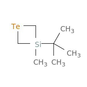 1-Tellura-3-silacyclobutane, 3-(1,1-dimethylethyl)-3-methyl-