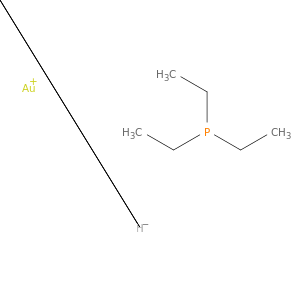 carbanide; gold(+1) cation; triethylphosphane