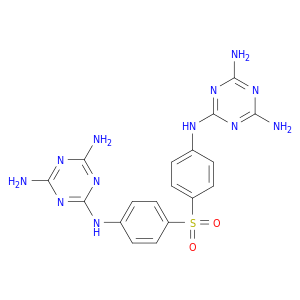 1,3,5-Triazine-2,4,6-triamine, N,N'''-(sulfonyldi-4,1-phenylene)bis-