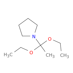 Pyrrolidine, 1-(1,1-diethoxyethyl)-