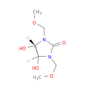 2-Imidazolidinone, 4,5-dihydroxy-1,3-bis(methoxymethyl)-, cis-
