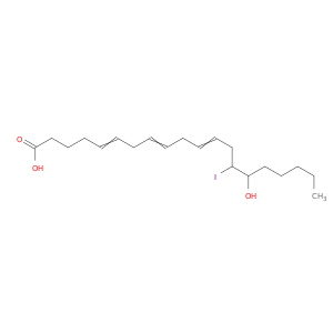 5,8,11-Eicosatrienoicacid, 15-hydroxy-14-iodo-