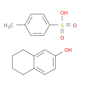 2-Naphthalenol, 5,6,7,8-tetrahydro-, 4-methylbenzenesulfonate