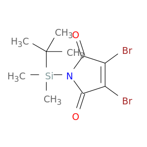 1H-Pyrrole-2,5-dione, 3,4-dibromo-1-[(1,1-dimethylethyl)dimethylsilyl]-