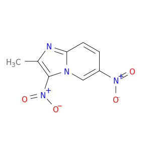 Imidazo[1,2-a]pyridine, 2-methyl-3,6-dinitro-