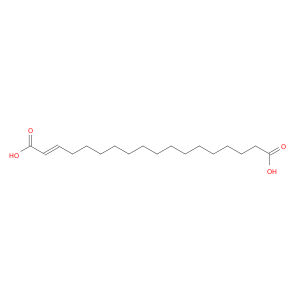 (E)-octadec-2-enedioic acid