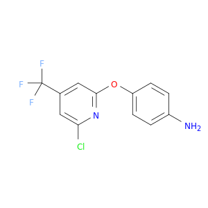 Benzenamine, 4-[[6-chloro-4-(trifluoromethyl)-2-pyridinyl]oxy]-