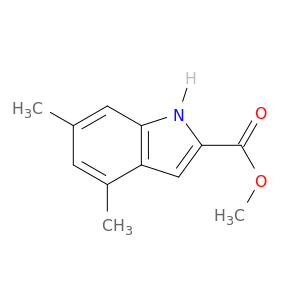 methyl 4,6-dimethyl-1H-indole-2-carboxylate