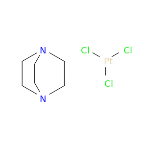 1,4-diazabicyclo[2.2.2]octane; trichloroplatinum