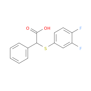 α-[(3,4-二氟苯基)硫代]苯结合酸