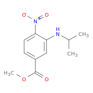 苯甲酸,3-[(1-甲基乙基)氨基]-4-硝基-,甲酯