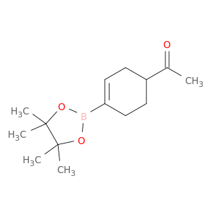 1-(4-(4,4,5,5-四甲基-1,3,2-二氧硼杂环戊烷-2-基)环己-3-烯基)乙酮