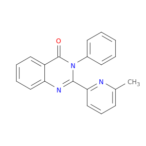 4(3H)-Quinazolinone, 2-(6-methyl-2-pyridinyl)-3-phenyl-